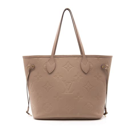 neverfull mm beige|louis vuitton neverfull mm monogram empreinte.